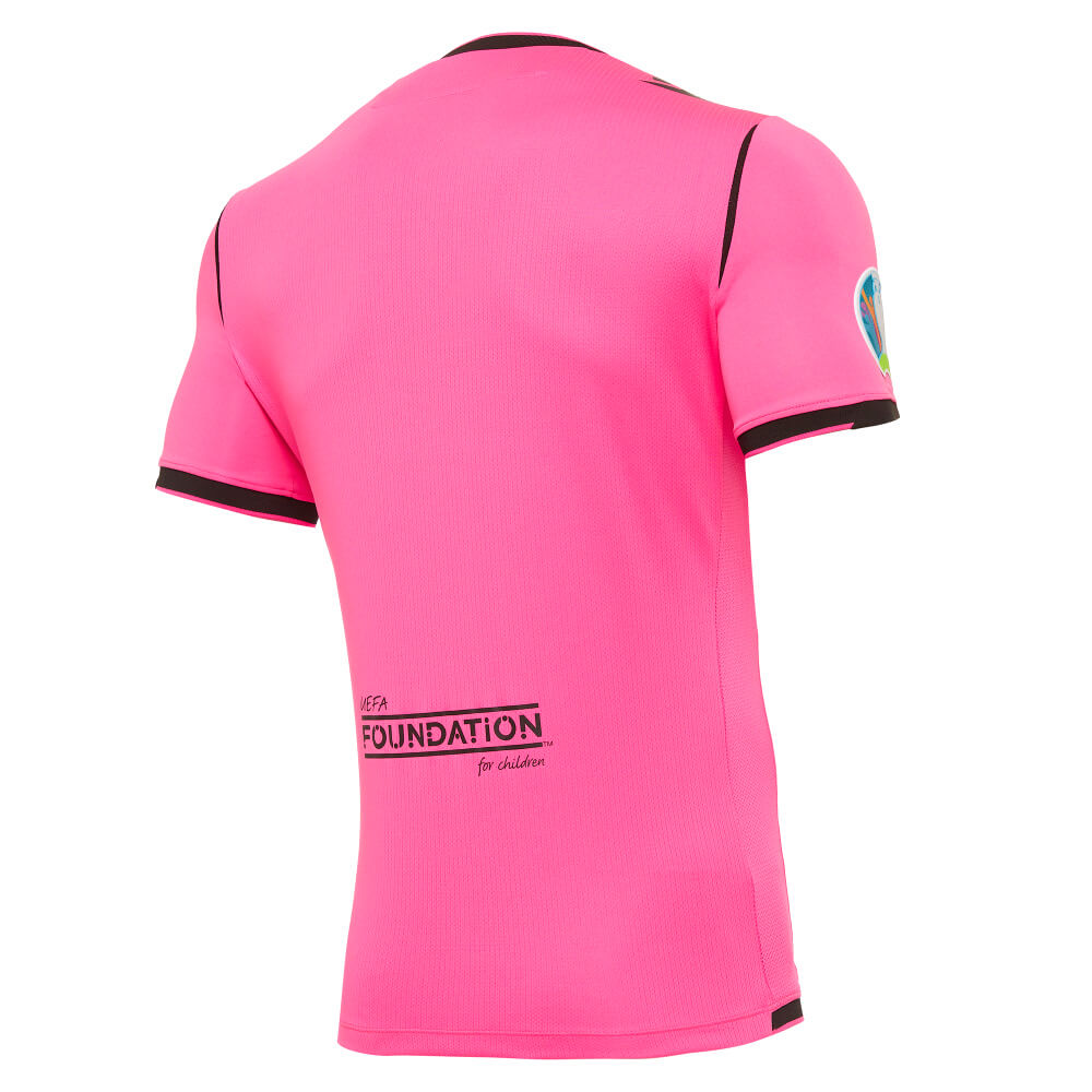 Scheidsrechter roze shirt UEFA PINK euro 2020 SS - Afbeelding 4