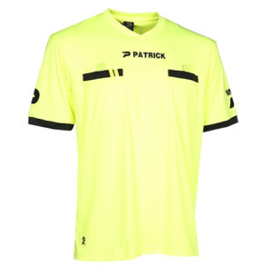 Patrick Referee 2020 Shirt - Neon Yellow Korte Mouw