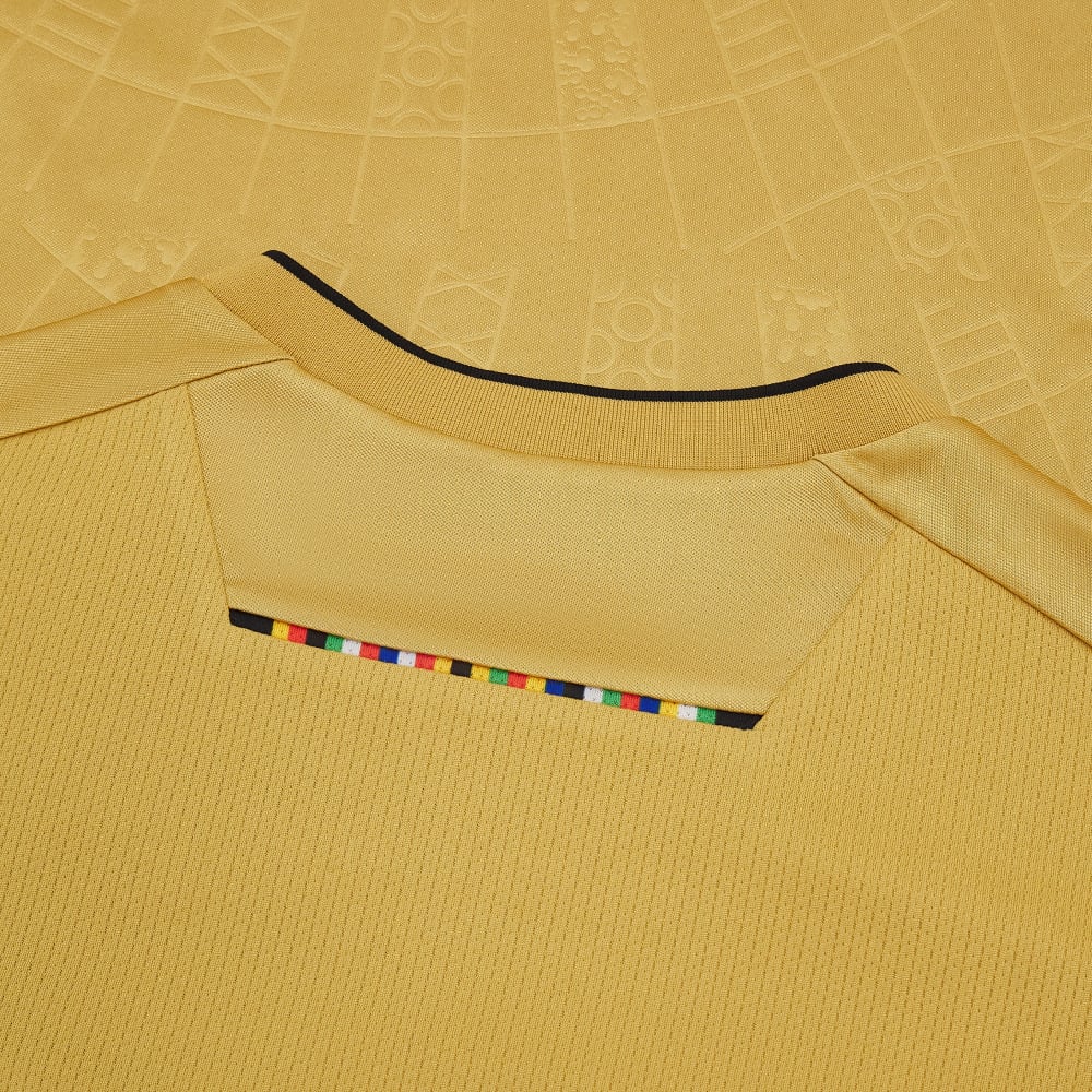 UEFA EK 2024 Scheidsrechter shirt - Goud GLD - Korte Mouwen - niet leverbaar door Macron - - Afbeelding 6