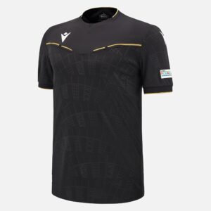 UEFA EK 2024 Scheidsrechter shirt - Zwart BLK - Korte Mouwen